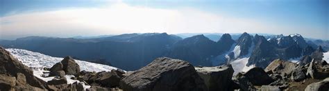 Gannett Peak summit panorama | Kurt Hunter | Flickr