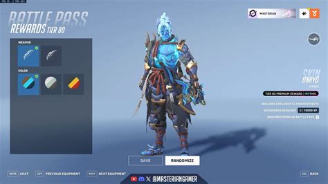 [OWCavalry] Season 7 Mythic Skin, Onryō Hanzo, only has two bow options ...