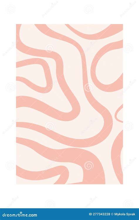 Abstract Curved Rectangle Pattern Stock Vector - Illustration of square ...