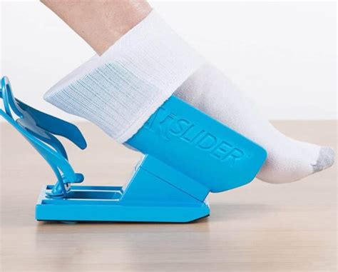 Sock Slider - The Easy On, Easy Off Sock Aid Kit & Shoe Horn Pain Free ...