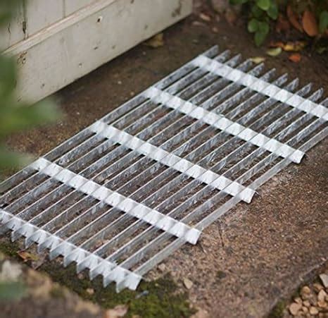 CKB LTD® Metal Grill Galvanised Steel Doormat Outdoor Garden Entrance ...