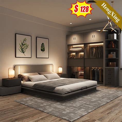 New Design Full Bedroom Set Cheap King Size Luxury Bedroom Furniture ...