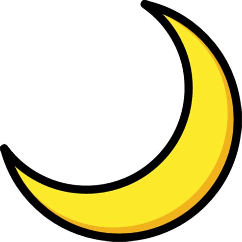 Moon Emoji Transparent