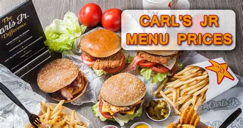 Carl's Jr Menu Prices of Burgers, Salads, Sandwiches & other Specials