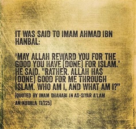 Salaf Imam Ahmad Ibn Hanbal | Imam ahmad, Quotes about god, Quotes