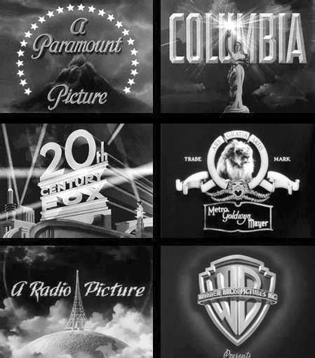 The evolution of various Hollywood studio logos