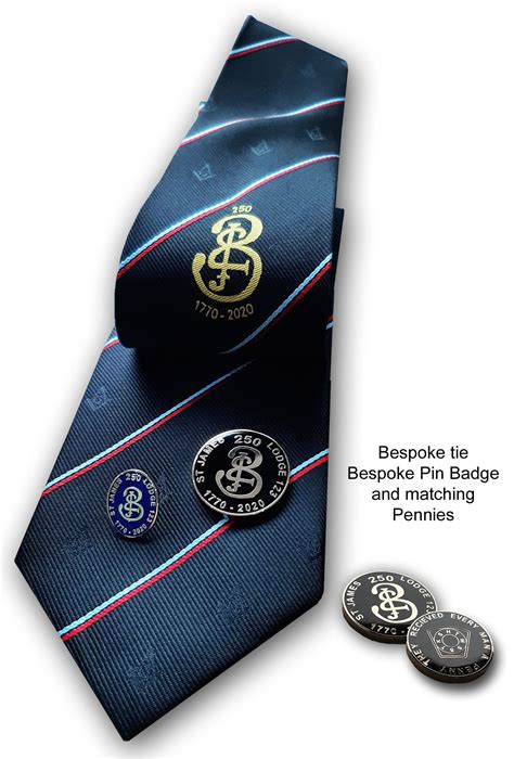 Masonic ties, jewels, bowties, pin badges