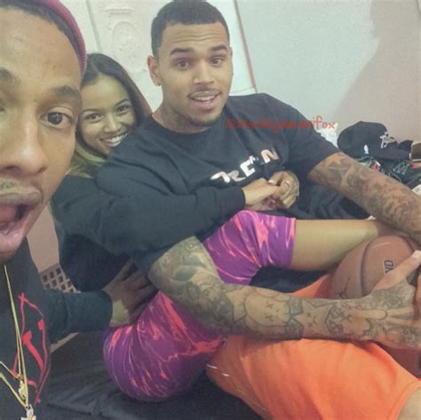 So Chris Brown Is Going To Be A Father... | inside jamari fox