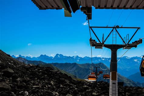 Cableway,mountains,clouds,blue,sky - free image from needpix.com