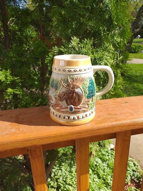 Moose Ceramic Large Mug Moose Stoneware Mug Moose Coffee | Etsy ...