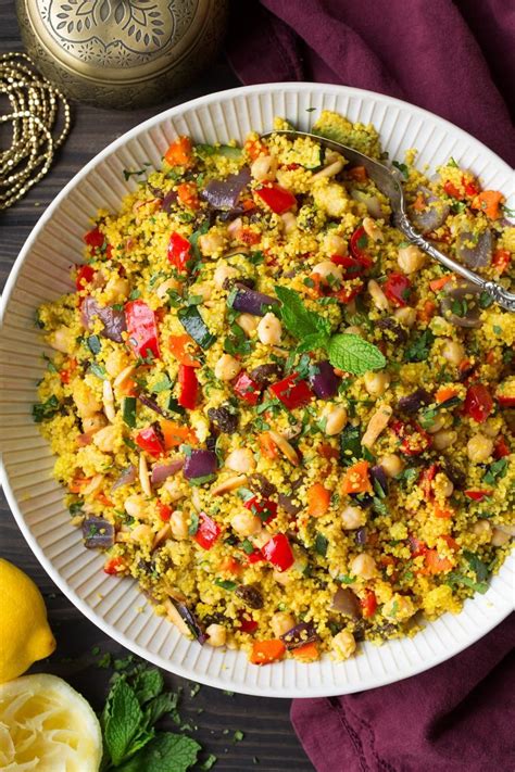 Moroccan Couscous Recipe (with Roasted Veggies) - Cooking Classy