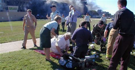 medical-personnel-help-injured-after-attack-on-pentagon - 9/11: The ...