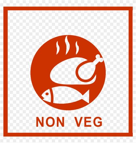 Non-veg - Non Veg Logo Png, Transparent Png - 1200x1200(#3178503) - PngFind