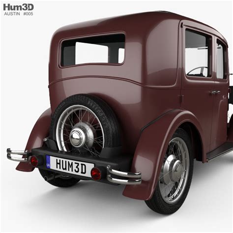 Austin 10/4 1932 3D model - Vehicles on Hum3D