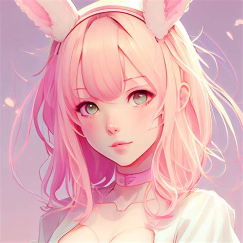 Anime Girl Pink PFP - Anime Aesthetic PFPs for Discord, Instagram