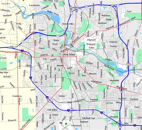 Maps and Directions for Visitors at the University of Michigan Advanced ...