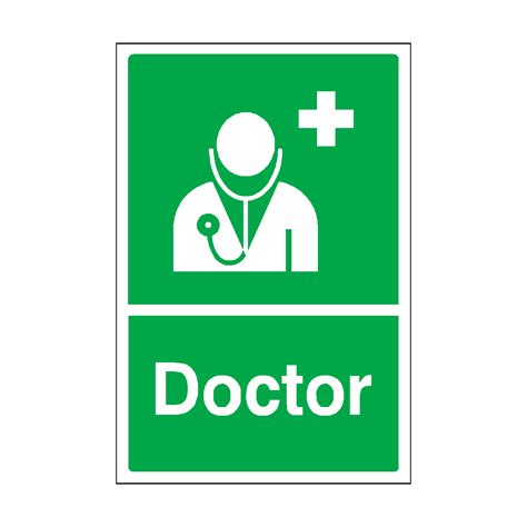 Doctor Sign | Safety-Label.co.uk