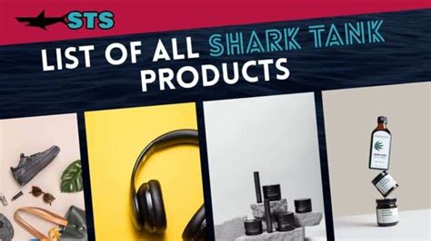 List of All 1188 Shark Tank Products (2022)