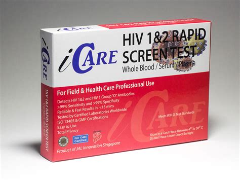 iCare Rapid Oral HIV Test Kit – STD Rapid Tests