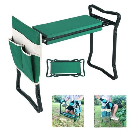 Buy BESTHLS Garden Kneeler and Seat - Heavy Duty Folding Stool for ...