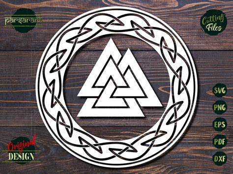 Valknut SVG Viking Symbol SVG Nordic Symbol Clipart Pagan - Etsy in ...