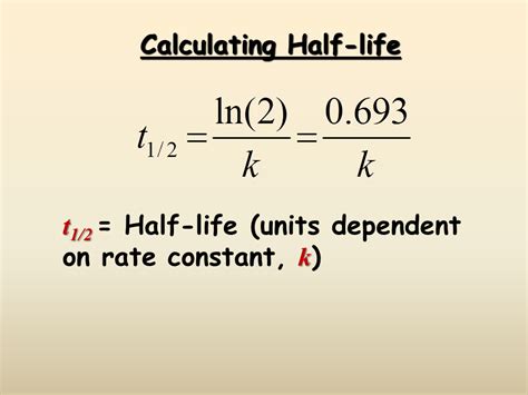 How To Calculate Half Life Using Count Rate - Haiper