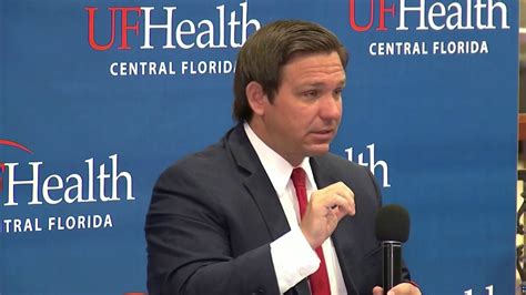 Gov. Ron DeSantis, UF Health doctors remain optimistic despite Florida ...