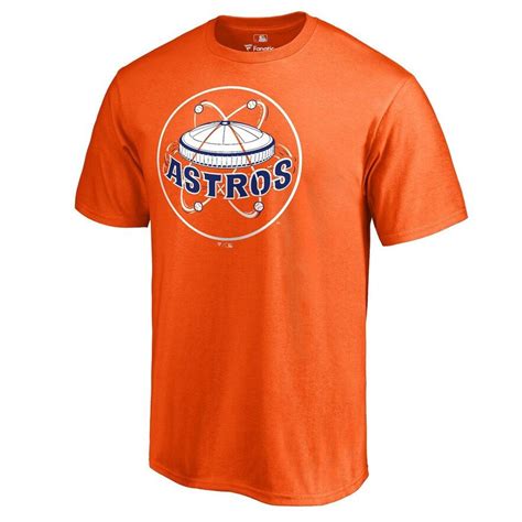 Men's Fanatics Branded Orange Houston Astros Cooperstown Collection ...