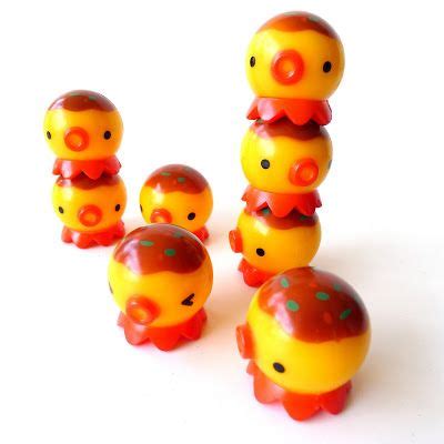 takoyaki takochu | Kawaii toys, Cool desk toys, Cute clay