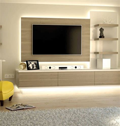 Pin by ART &ART on Tv Decoration | Bedroom tv wall, Living room tv unit ...