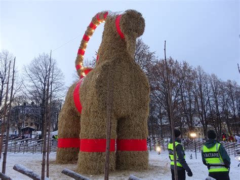 Yule Goat 2023 in Sweden - Rove.me