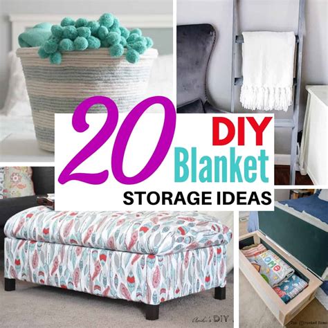 blanket storage ideas