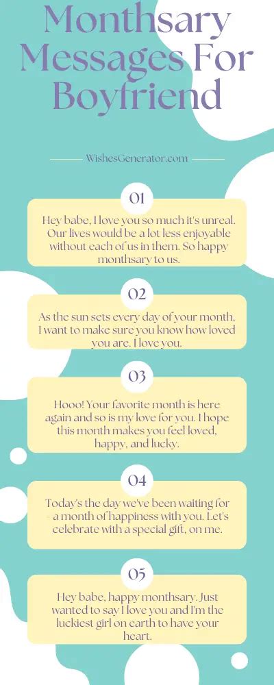 52 Monthsary Message For Boyfriend – Happy Monthsary Messages