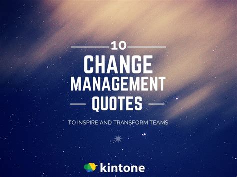 10 Change Management Quotes