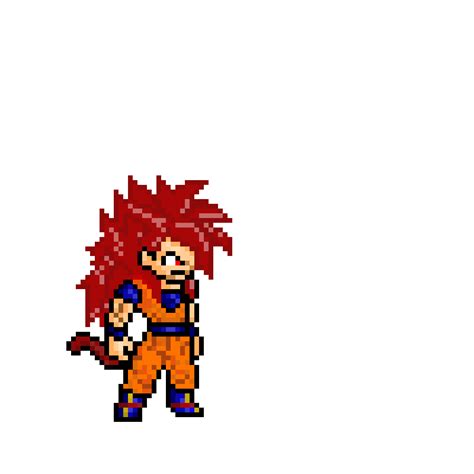 Editing Goku ssj3 god kamehameha - Free online pixel art drawing tool ...