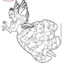 BARBIE MARIPOSA coloring pages - 20 online Mattel dolls printables for ...