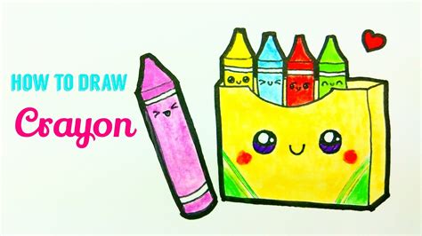 Easy Drawing With Crayons