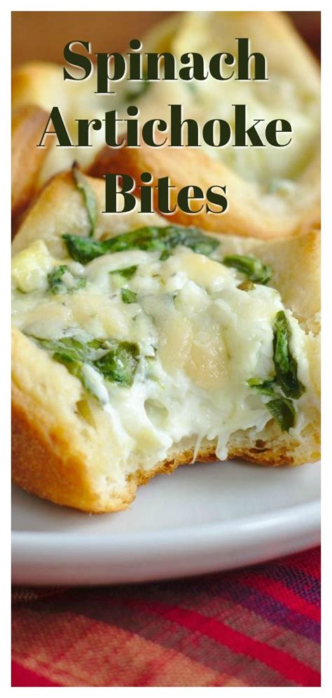 Spinach Artichoke Bites | Recipe | Appetizer bites, Simple artichoke ...