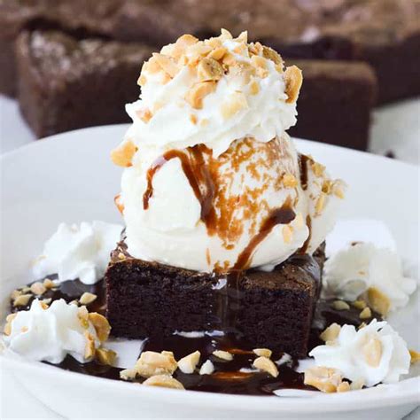 Chocolate Brownie Ice Cream