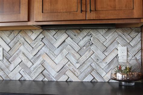 chevron backsplash