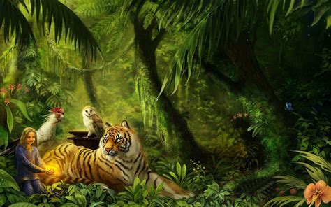 Jungle Animals Wallpapers - Top Free Jungle Animals Backgrounds ...