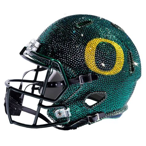 Oregon Ducks Swarovski Crystal Large Football Helmet