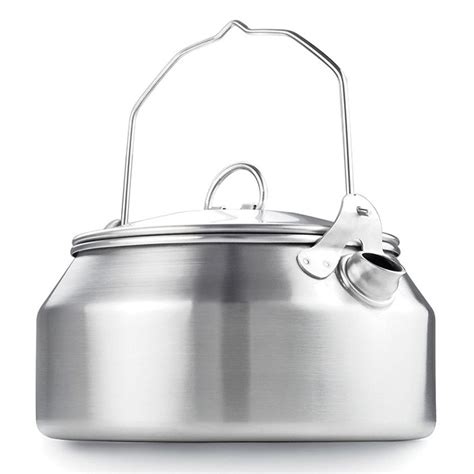 GSI Outdoors Glacier Stainless Steel Camping Kettle