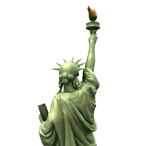 3D modeled statue liberty - TurboSquid 1546474