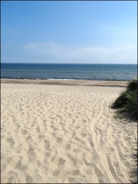 Warkworth Beach a superbly sunny place, in Northumberland