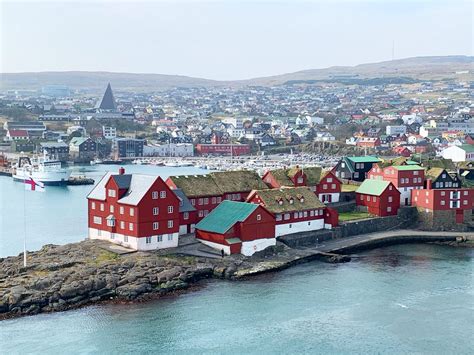 Bird's Eye View of Tórshavn, Faroe Islands