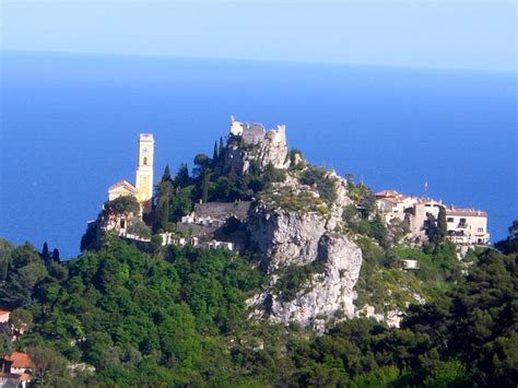 Eze viewed from above France Europe, Eze France, Provence, Small Luxury ...