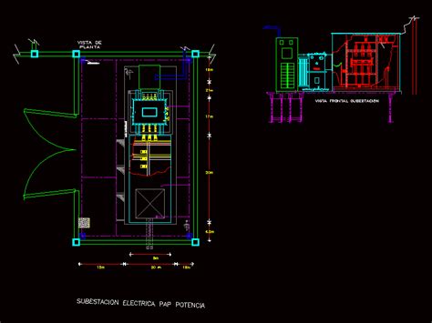 Grid Substation Cad Drawings