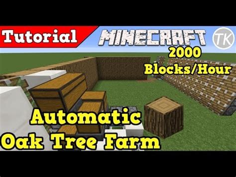 Oak Tree Farm Minecraft Map