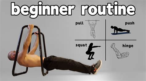 Beginner Calisthenics Workout At Home (Full Routine) - YouTube